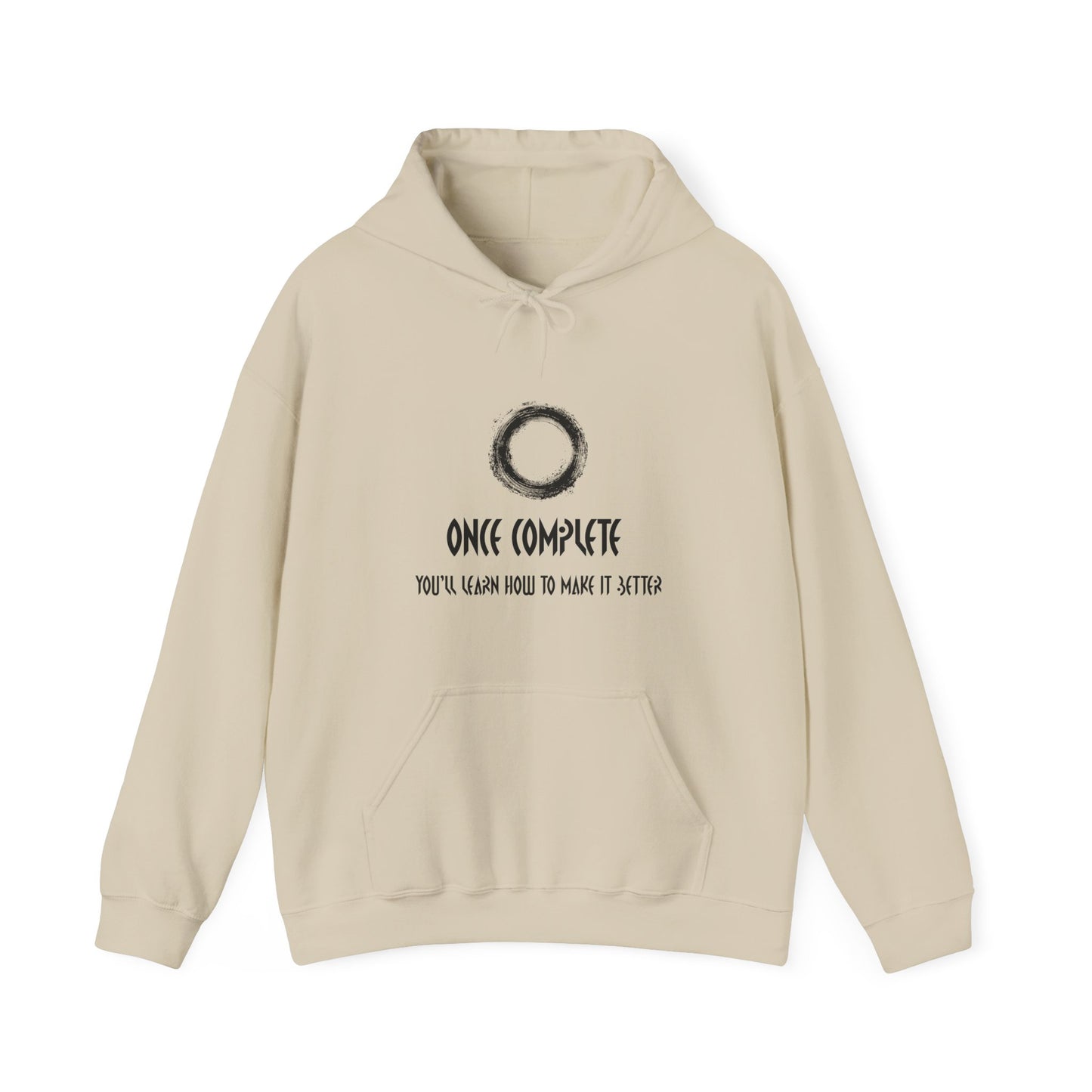 Circles of Difficulty - Unisex Inspirational Mindset Hoodie
