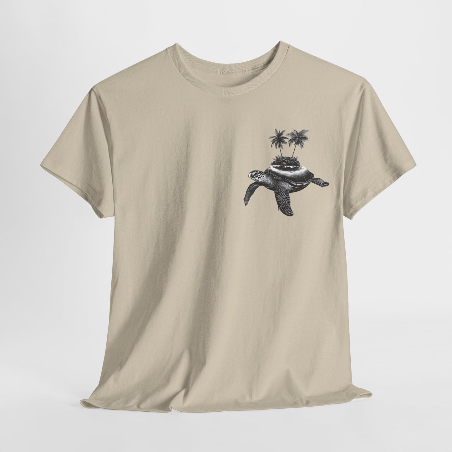 Tropical Turtle T-Shirt - Beach Lover Essential