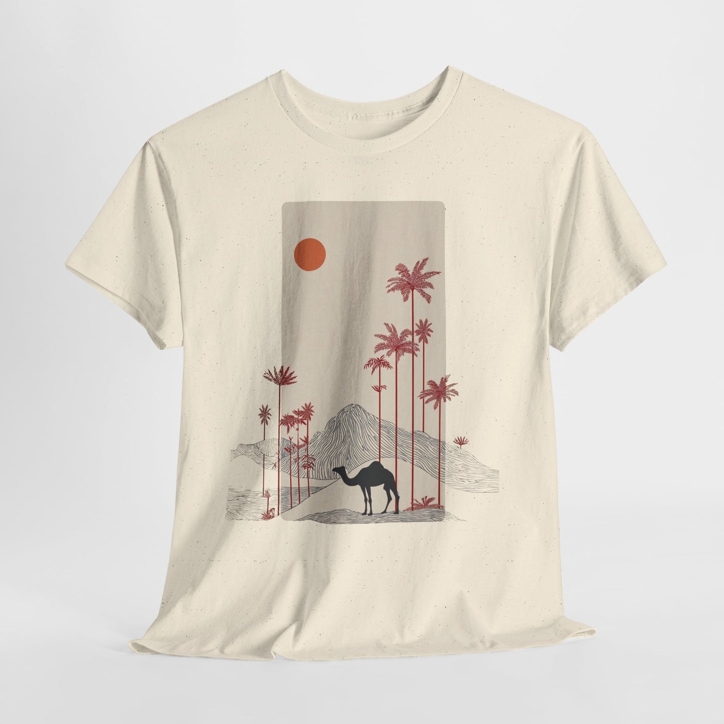 Walking the Orient - T-Shirt Modern Design Unisex - 100% Baumwolle