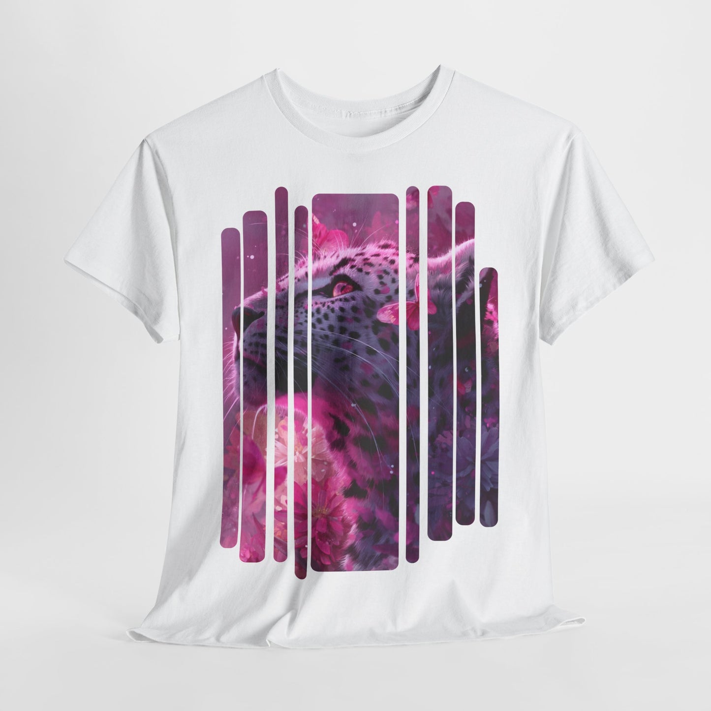 Mystic Leopard T-Shirt - Wild Pink Art