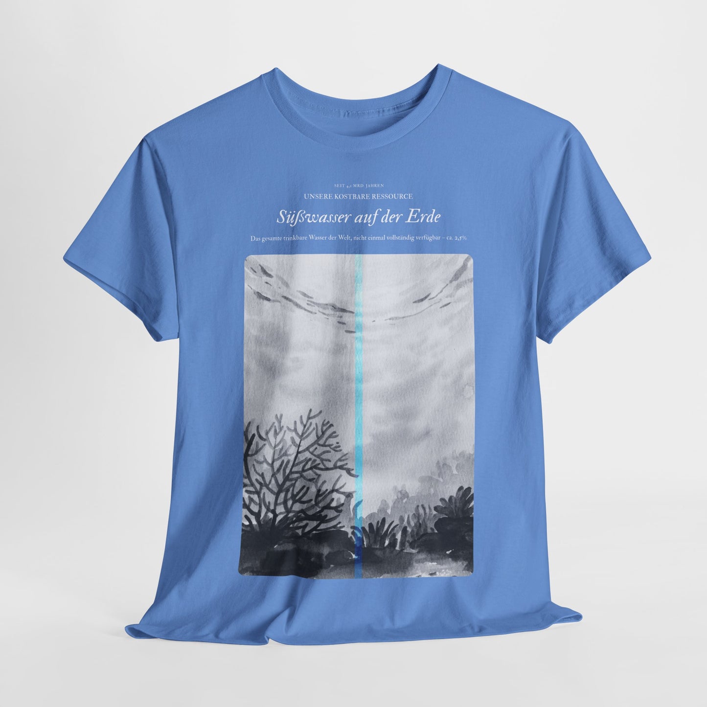 Süßwasser auf der Erde - T-Shirt Unsere Umwelt Unisex