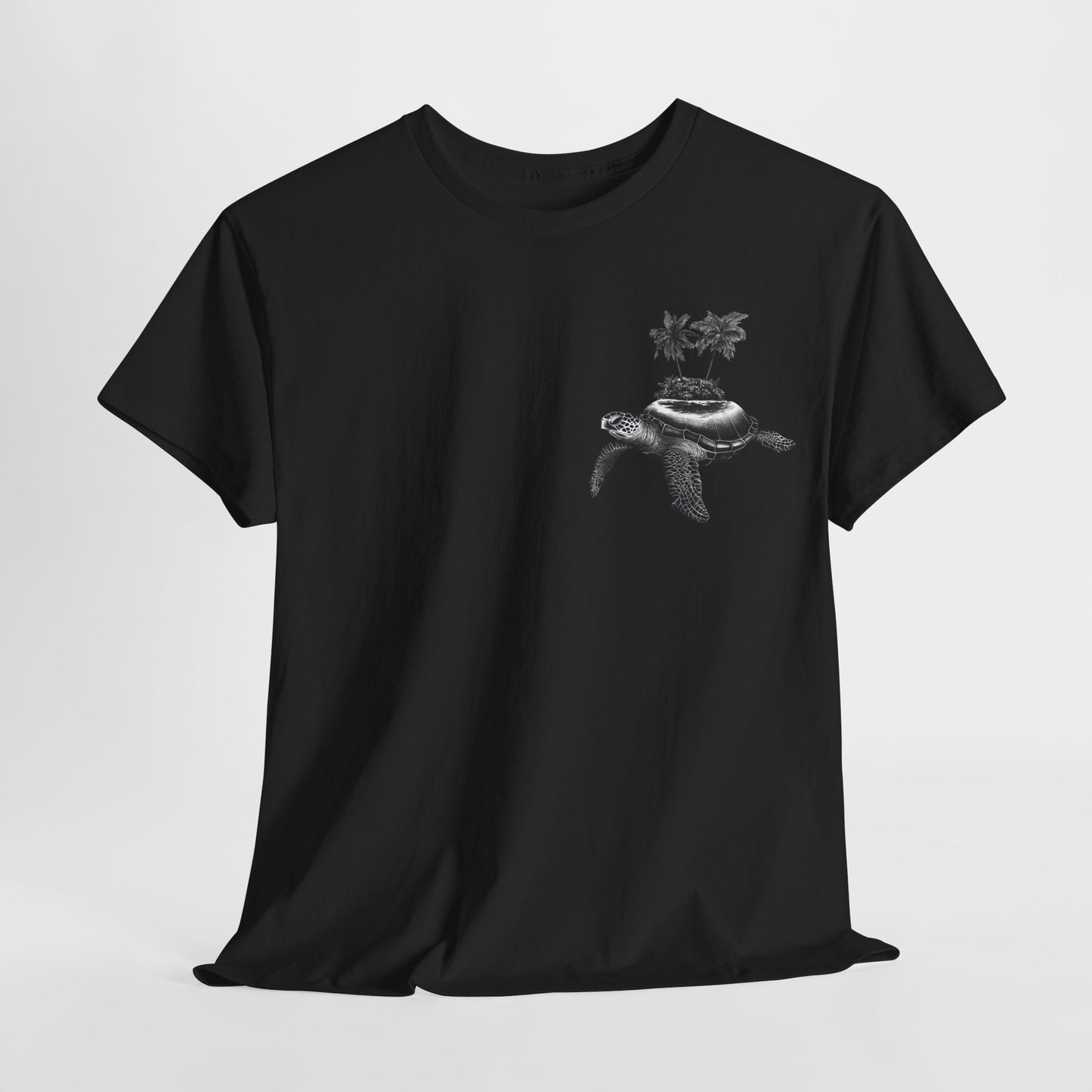 Tropical Turtle T-Shirt - Beach Lover Essential