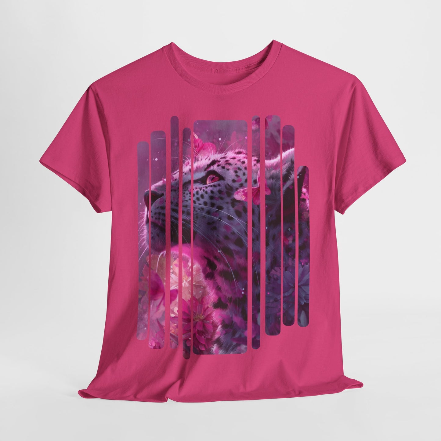 Mystic Leopard T-Shirt - Wild Pink Art
