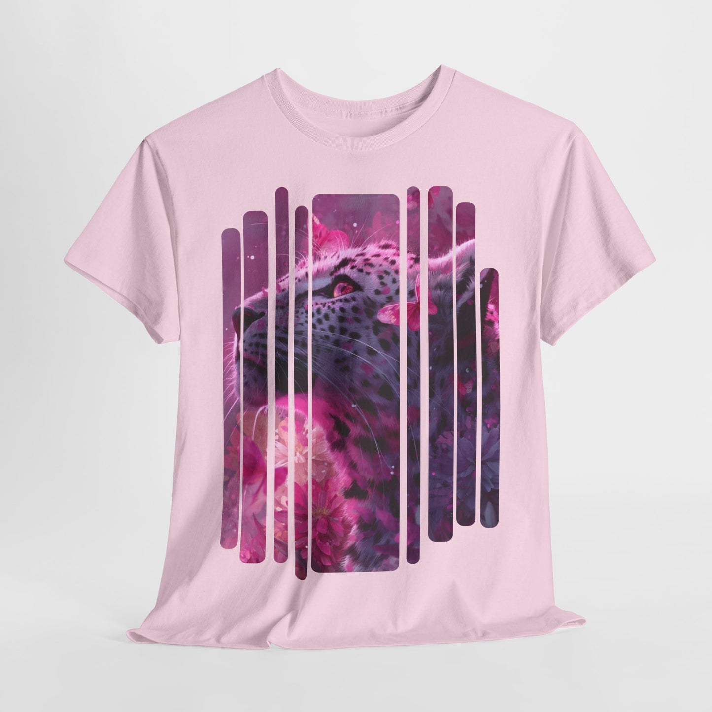 Mystic Leopard T-Shirt - Wild Pink Art