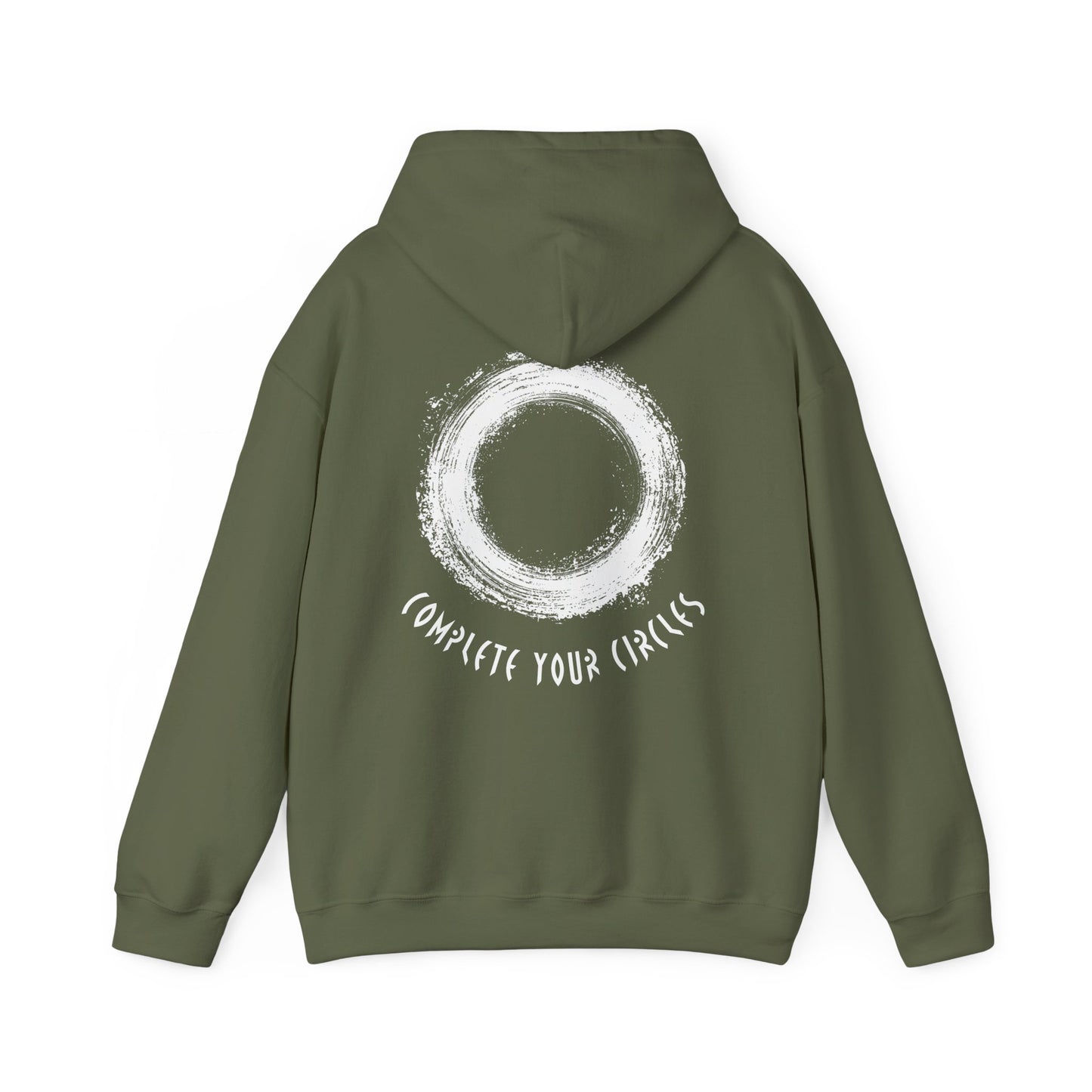 Circles of Difficulty - Unisex Inspirational Mindset Hoodie