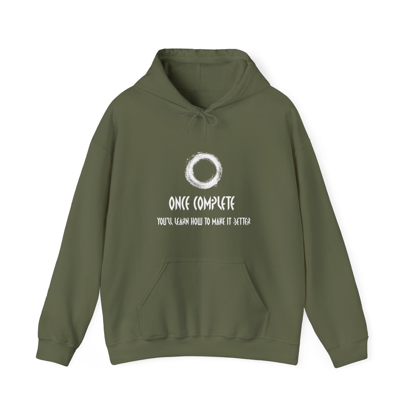 Circles of Difficulty - Unisex Inspirational Mindset Hoodie