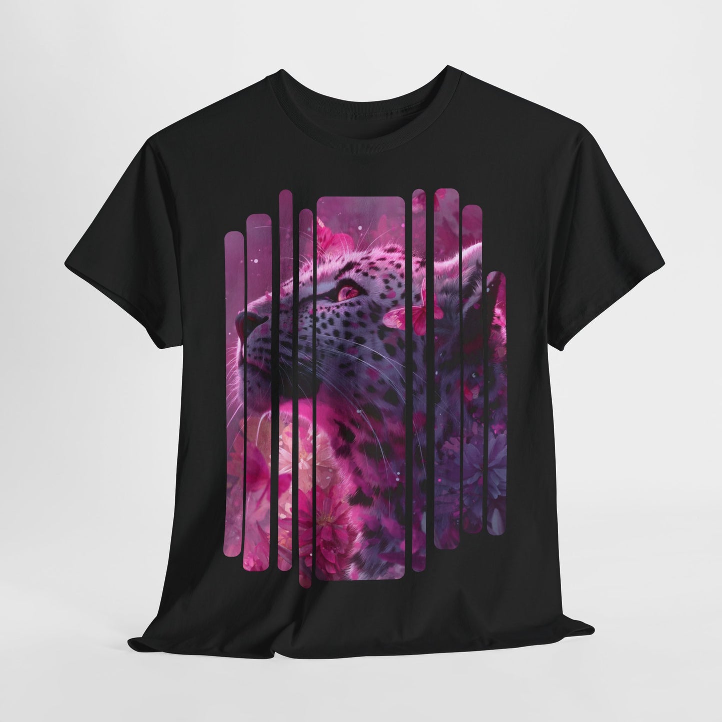 Mystic Leopard T-Shirt - Wild Pink Art