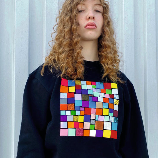 Mosaic Square Sweater - Unikat