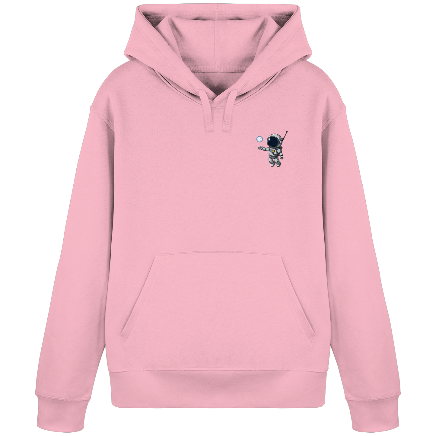 Astronauten Pulli - Inspirational Moon Quote - 85% Bio-Baumwolle Hoodie