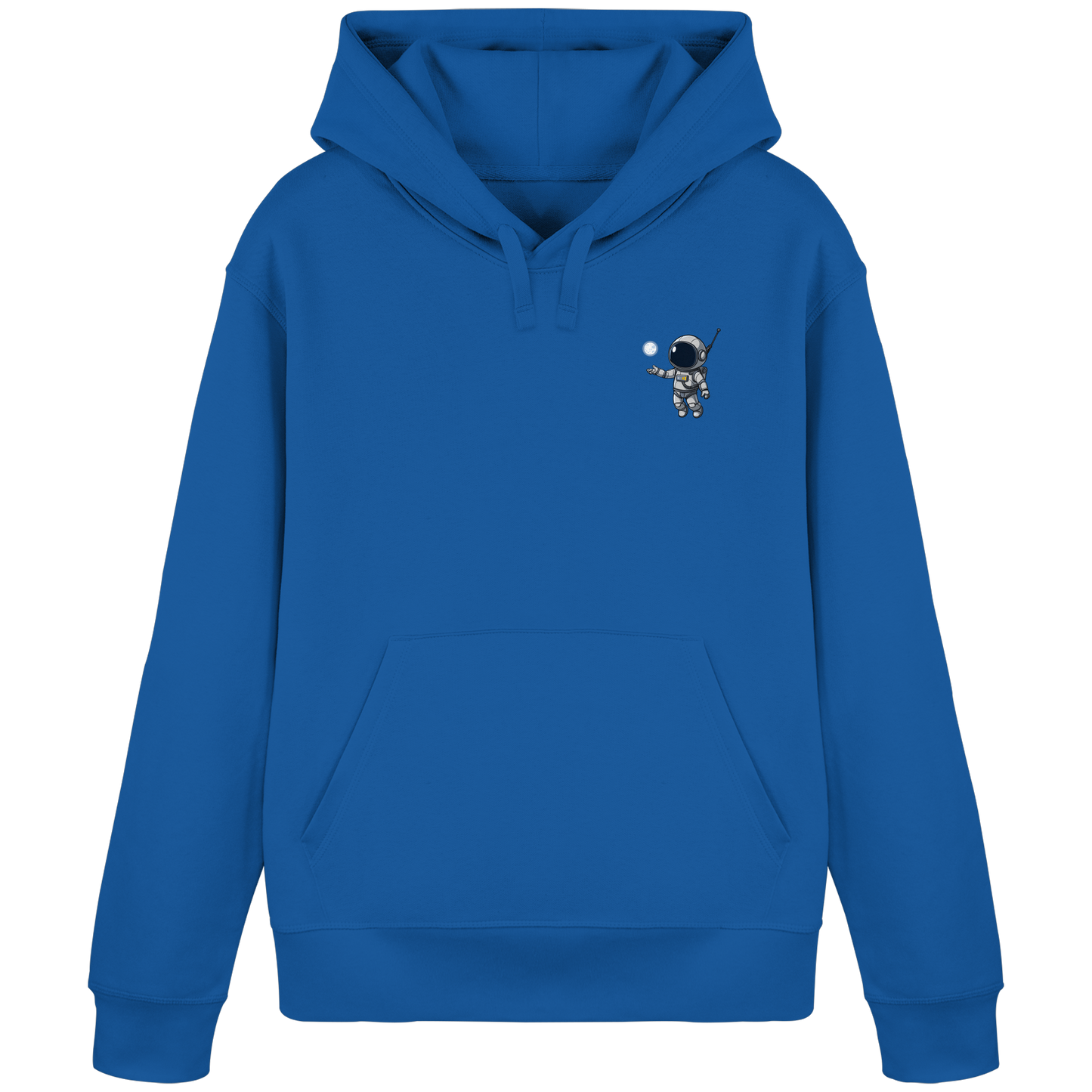 Astronauten Pulli - Inspirational Moon Quote - 85% Bio-Baumwolle Hoodie