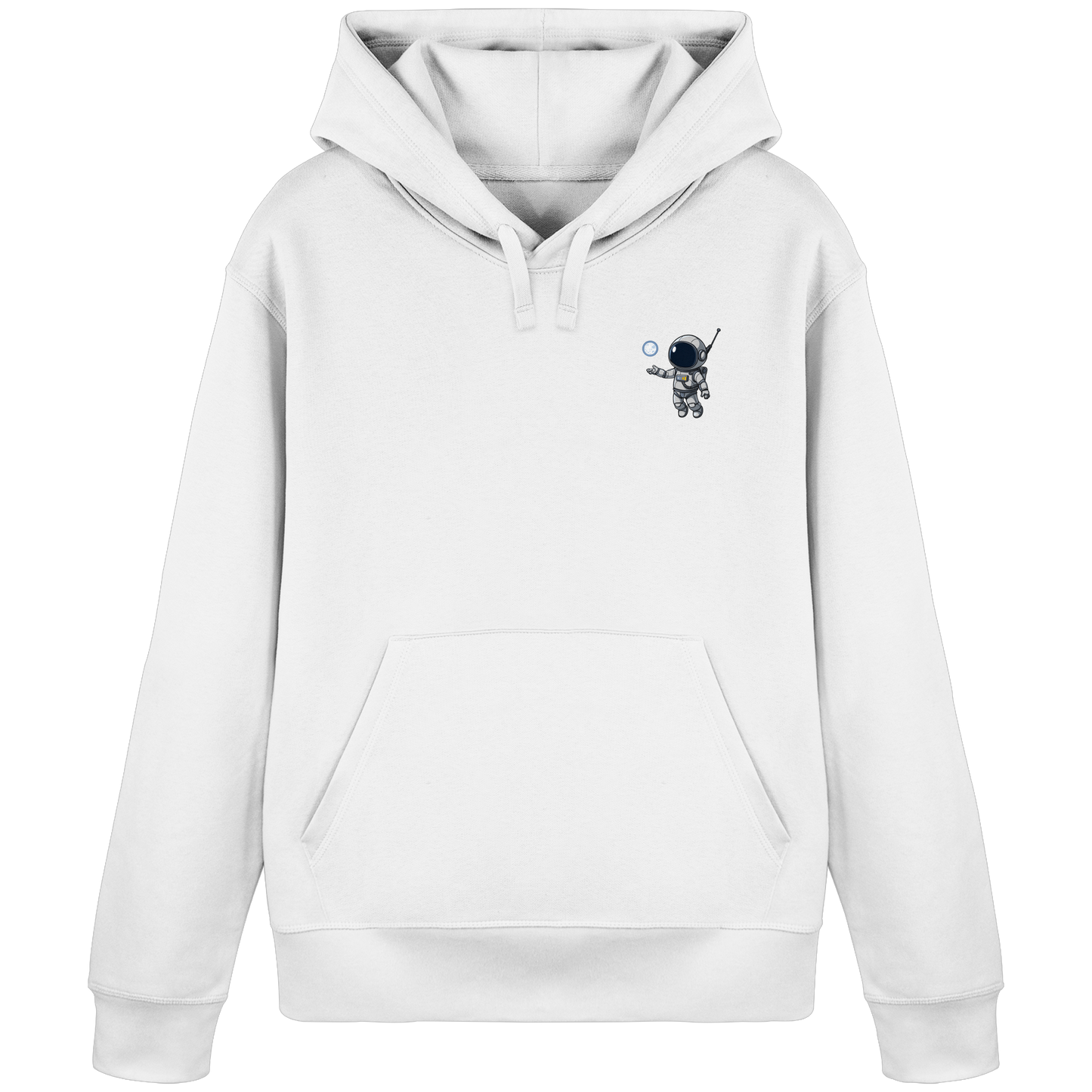 Astronauten Pulli - Inspirational Moon Quote - 85% Bio-Baumwolle Hoodie
