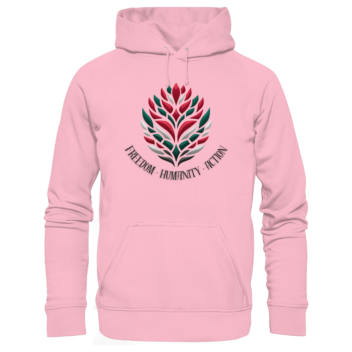Freedom · Humanity · Action - Palestina Pullover - 100% Bio-Baumwolle