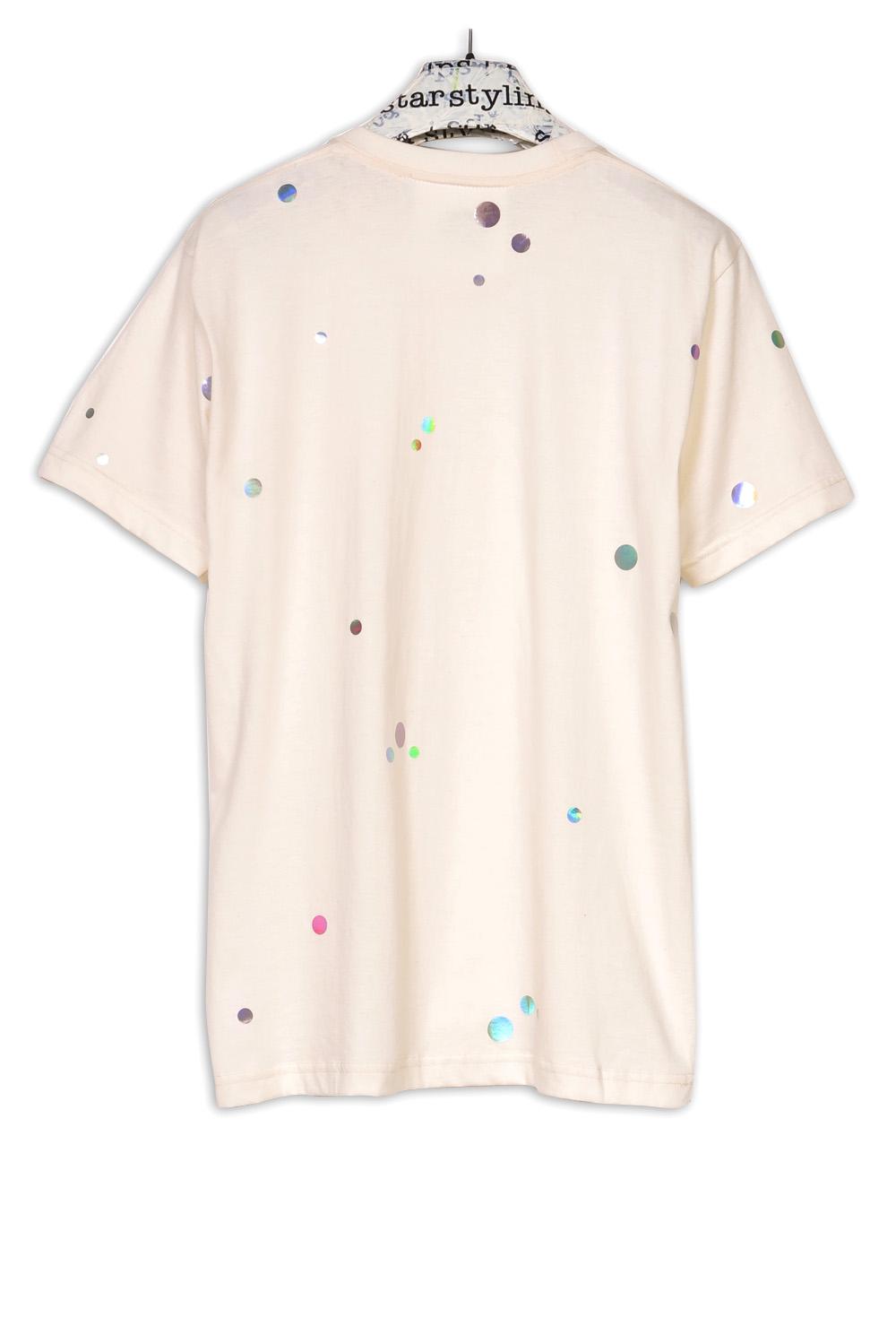 Holo Dots T-Shirt - 100% Baumwolle