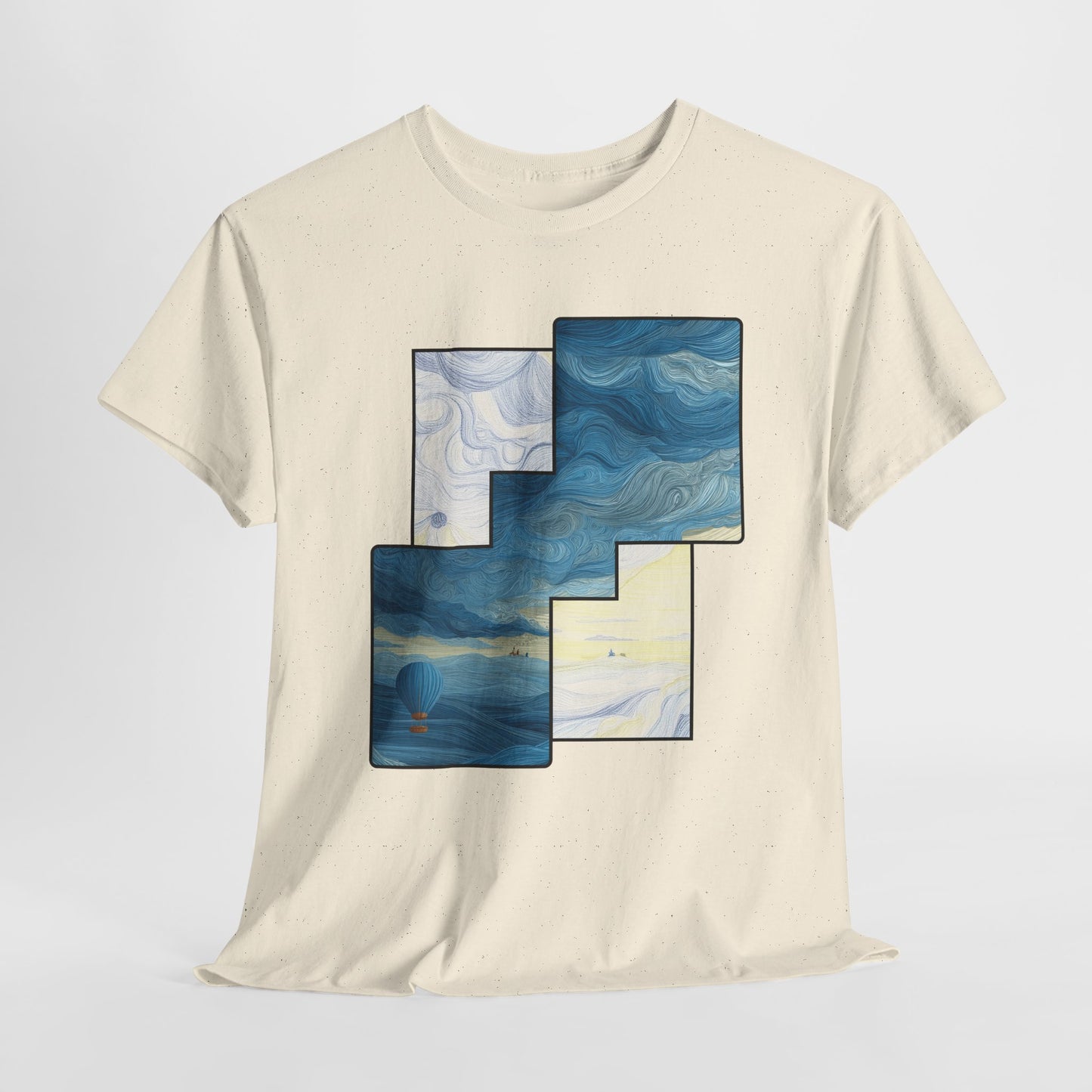 The Unbroken Canvas - T-Shirt Modern Dreamscape