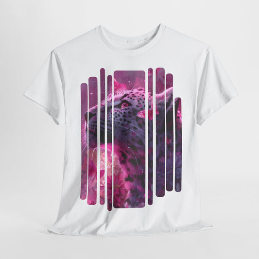 Mystic Leopard T-Shirt - Wild Pink Art