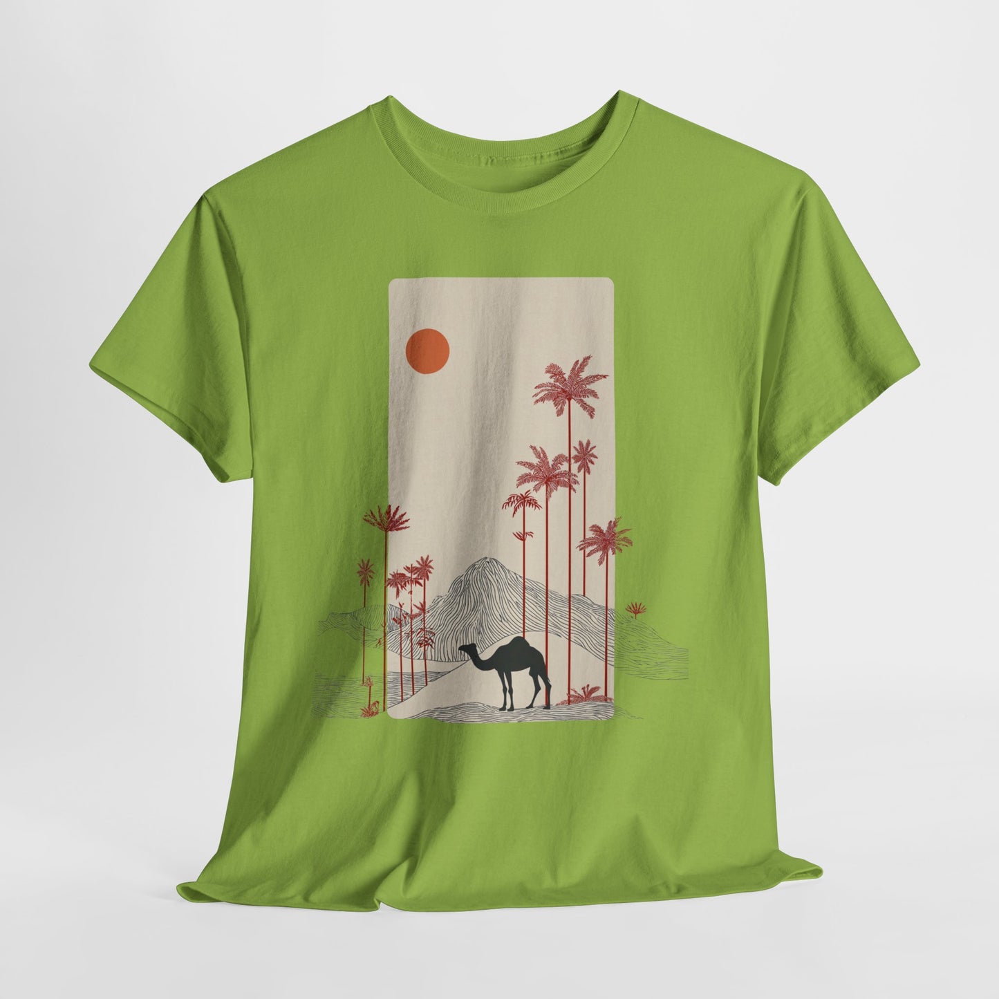 Walking the Orient - T-Shirt Modern Design Unisex - 100% Baumwolle
