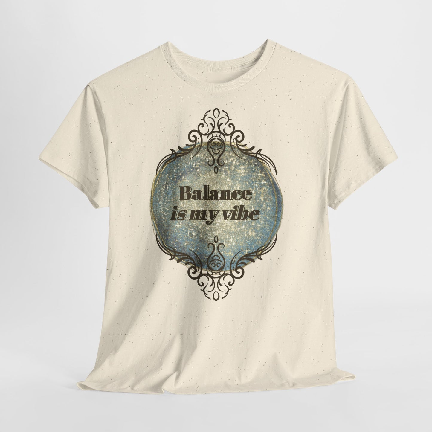 Balance Is My Vibe – T-Shirt Cozy Essential - 100% Baumwolle