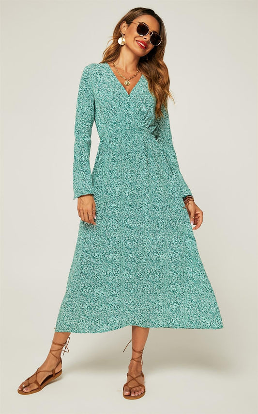 Grünes Sommerkleid 