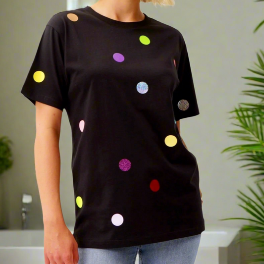 Points T-Shirt - 100% Baumwolle