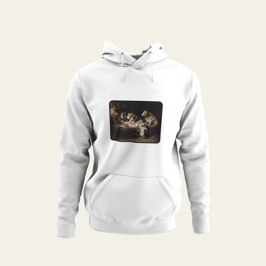 Chillin' w. the Homies - Pullover Cozy Moderne Interpretation