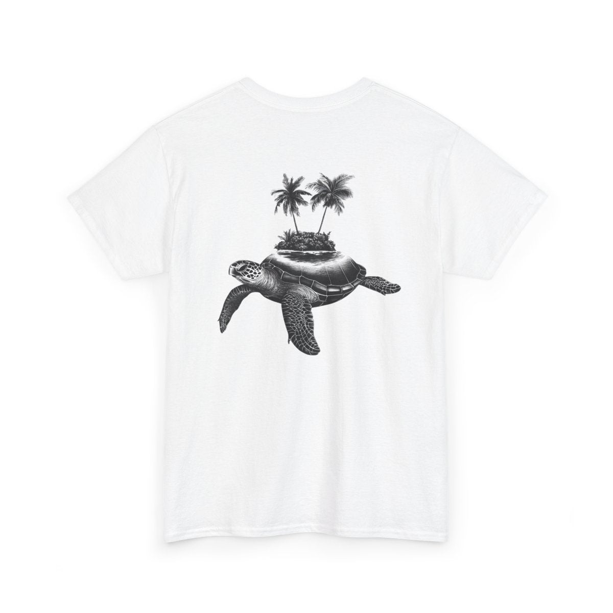 Tropical Turtle - T-Shirt Beach Lover Essential - 100% Baumwolle